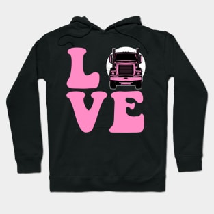 Proud Trucker Wife Hoodie